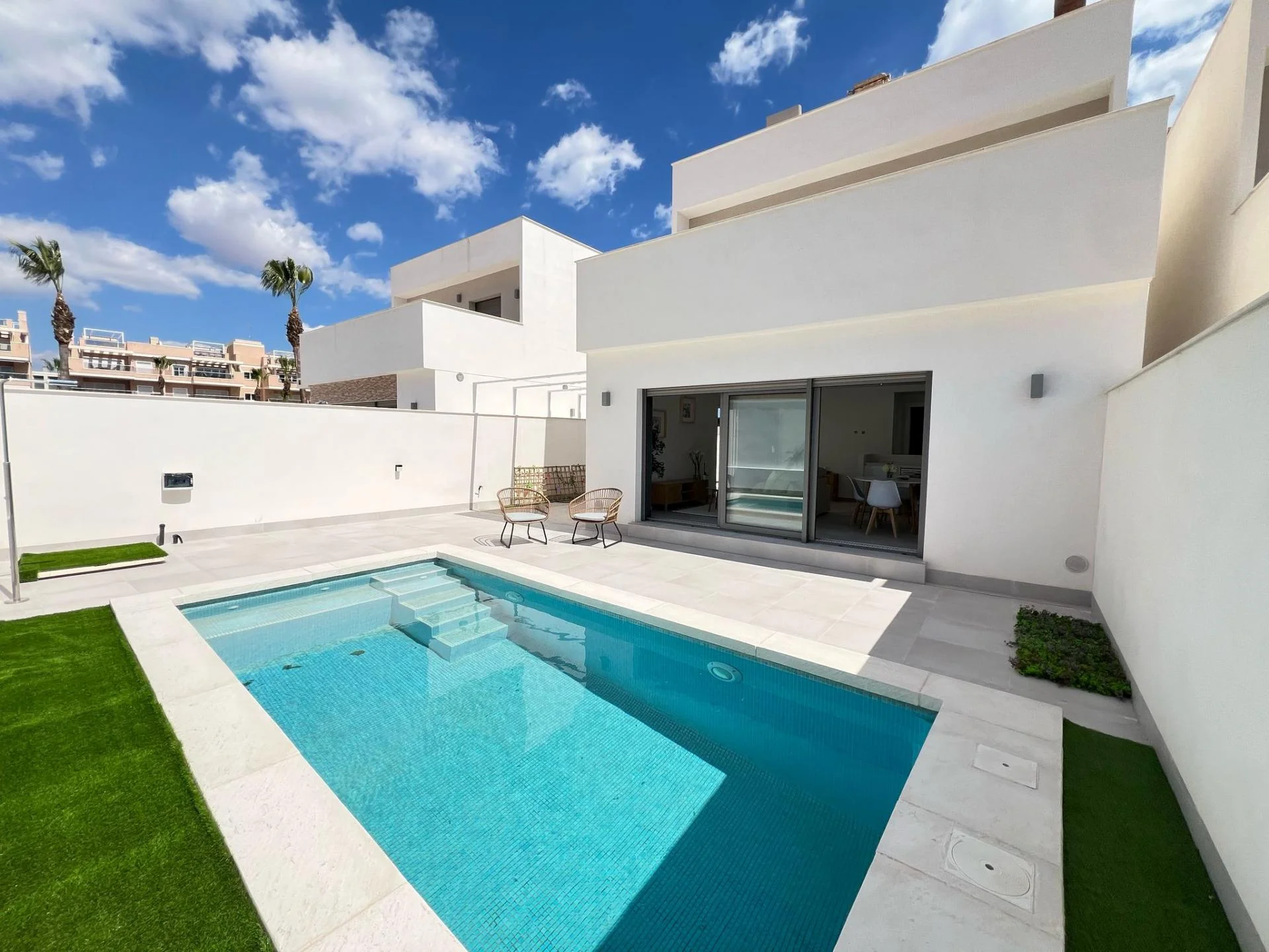 New villa near Los Dolses, 3 bedrooms