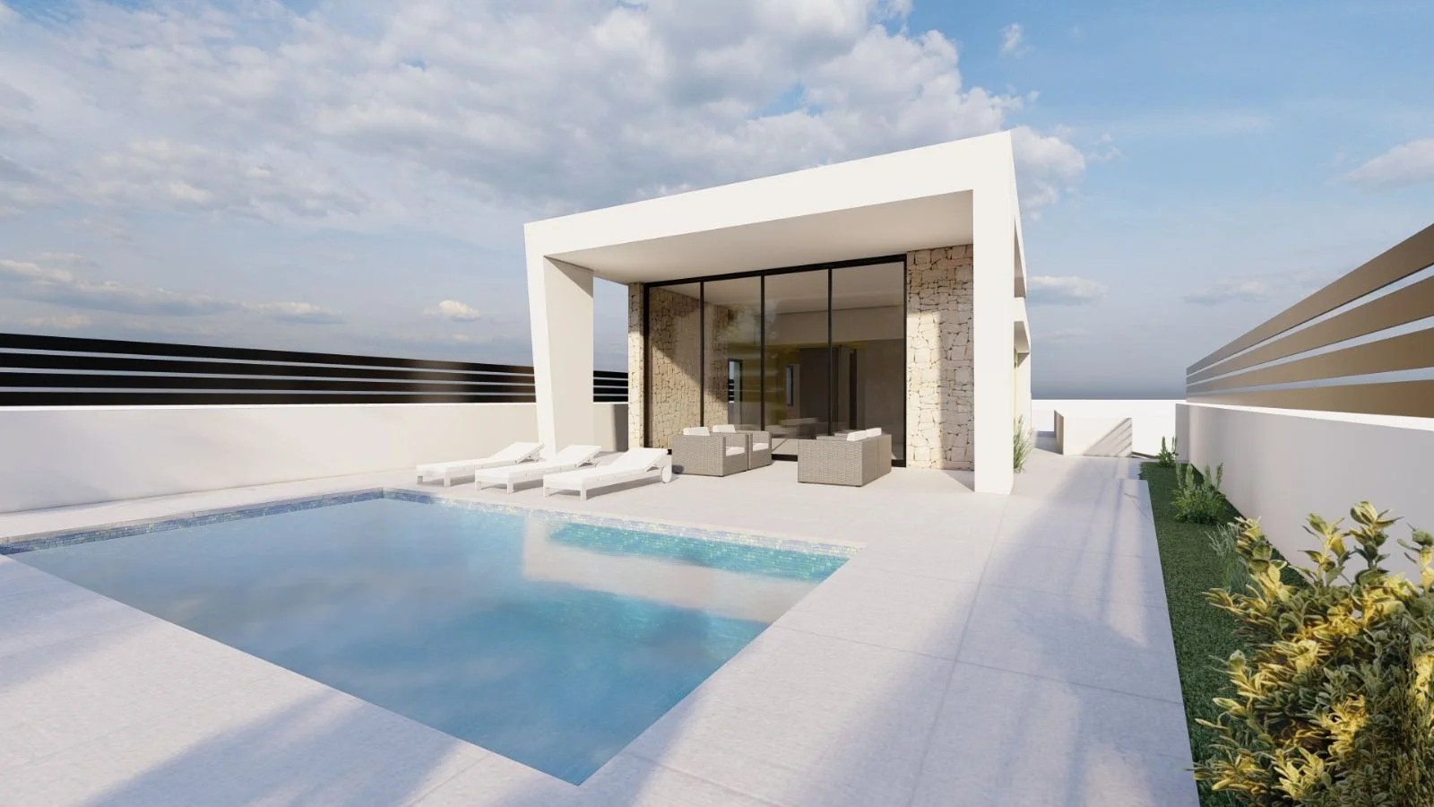 Villa nueva en Perla del Mar