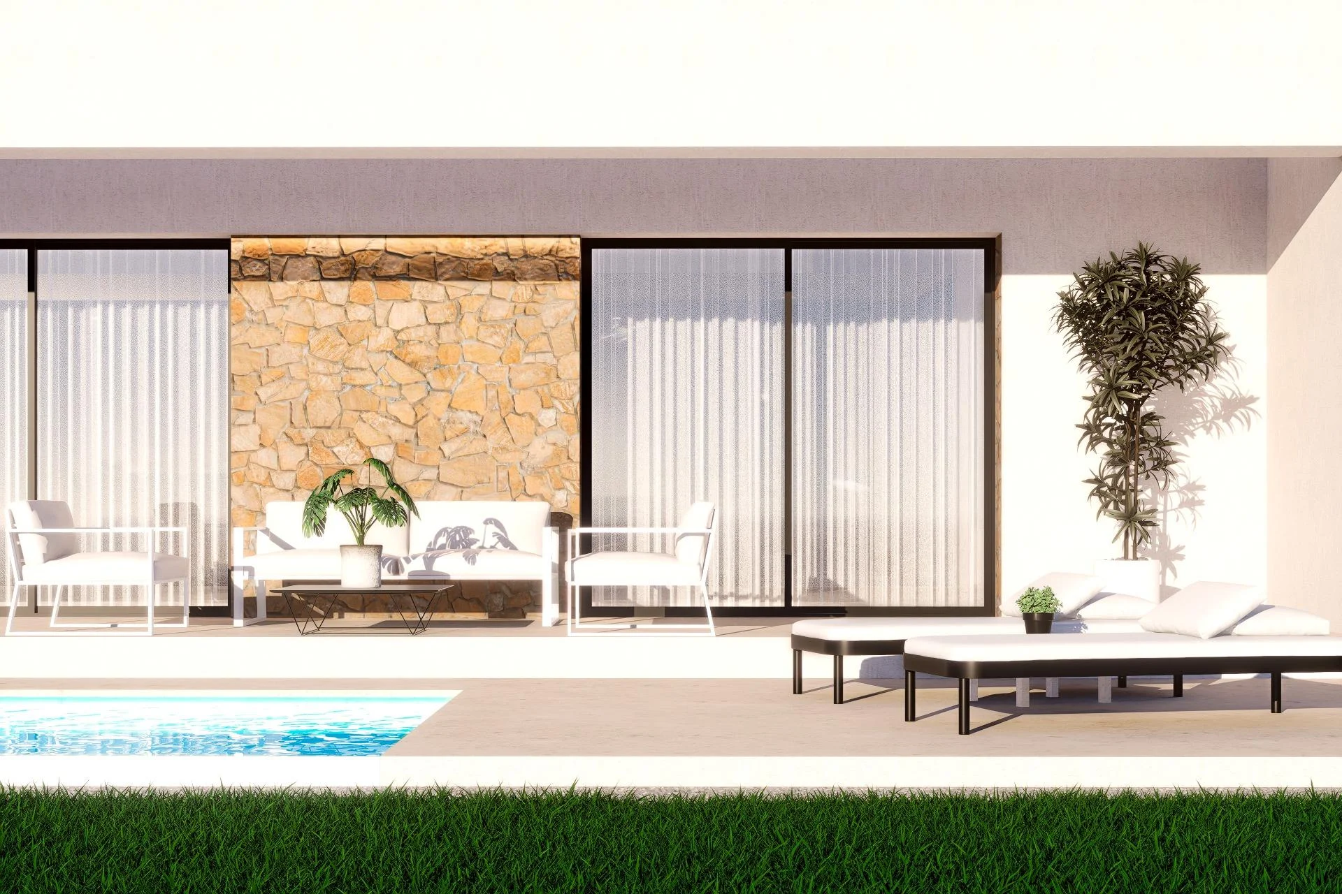New Finestrat villa, 3-bedroom investment