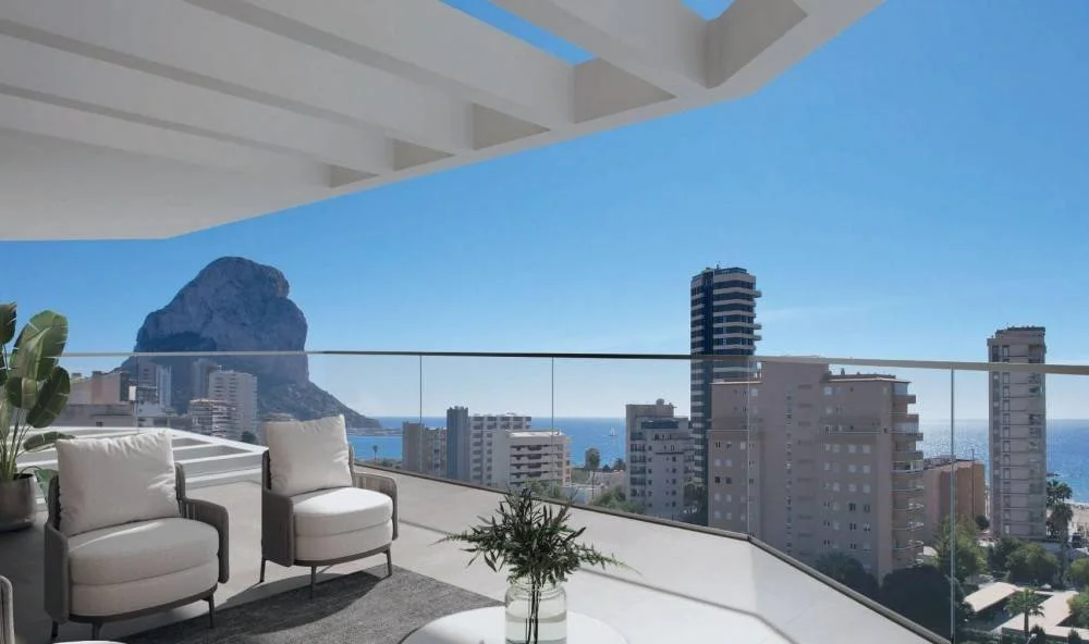 New two-bedroom apartment near beach