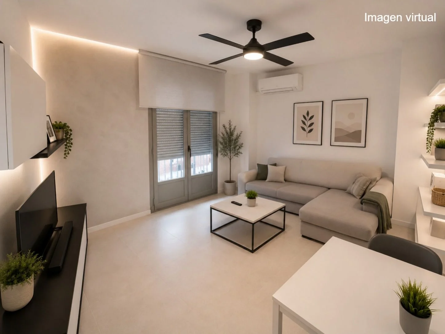 Four-bedroom flat in El Calvario