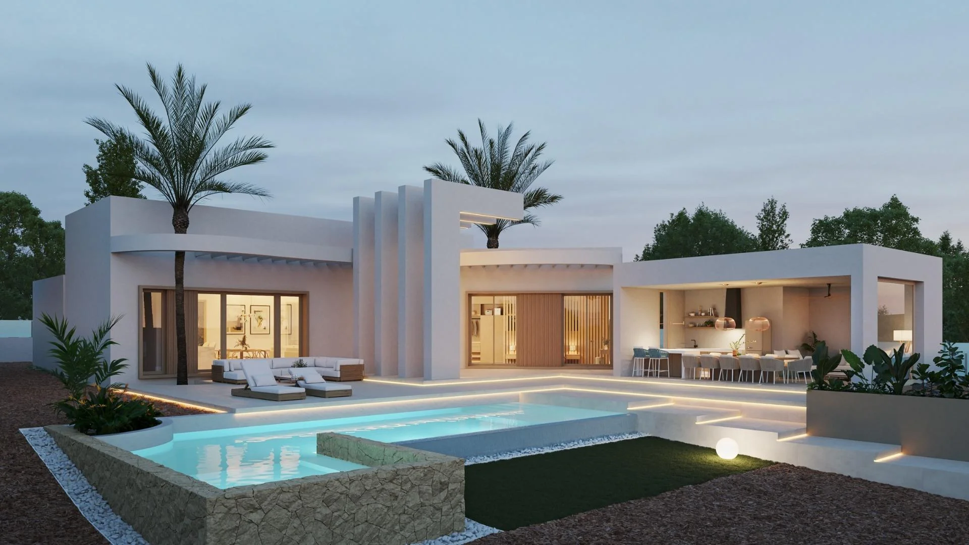 New villa near Benejúzar with land