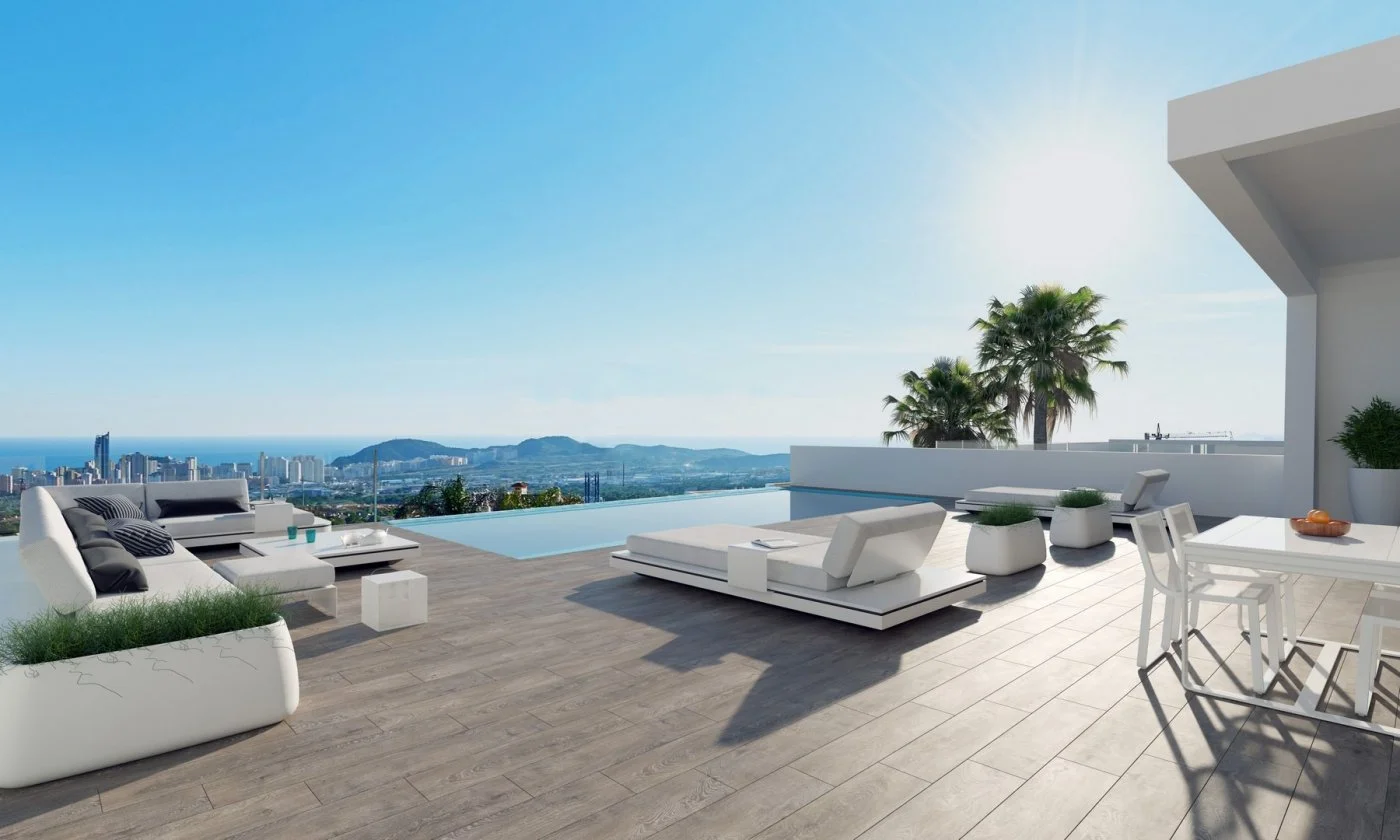 New villa in Finestrat, 4 bedrooms