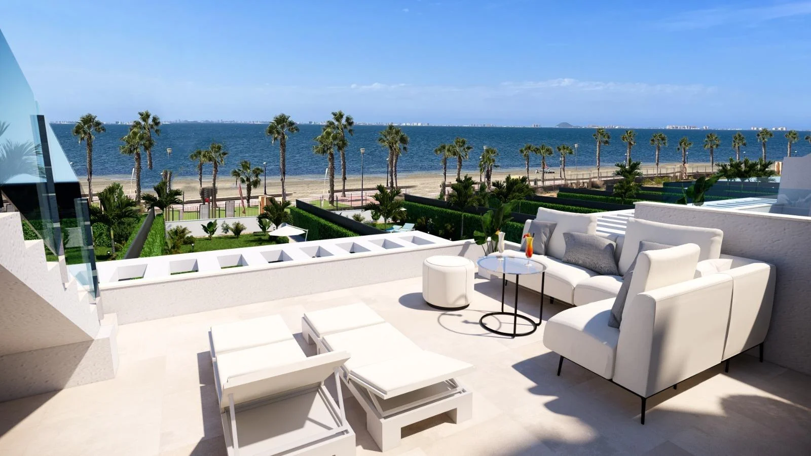 New-build seafront villa, 3 bedrooms