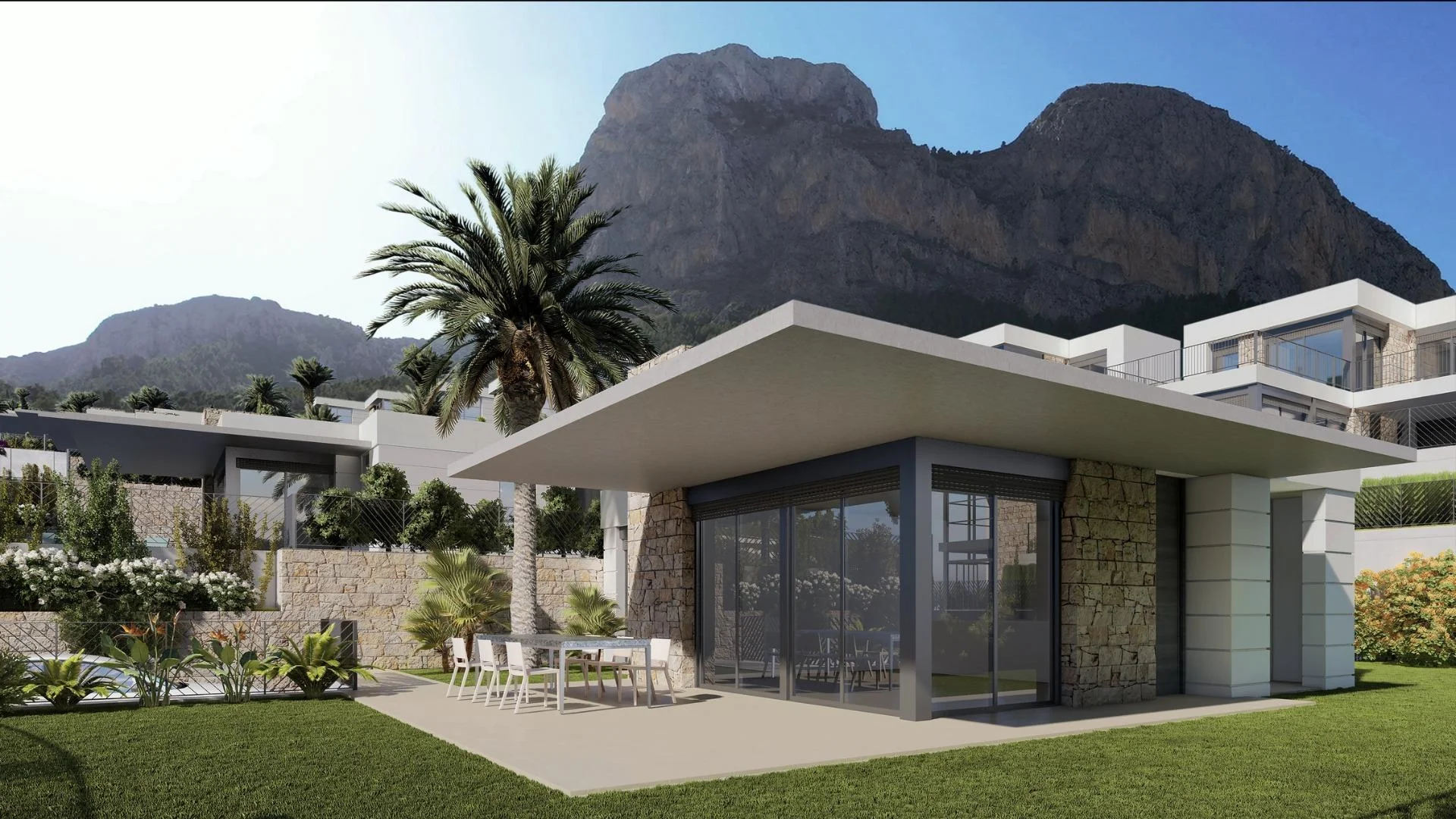 New villa project in Polop, 3 bedrooms