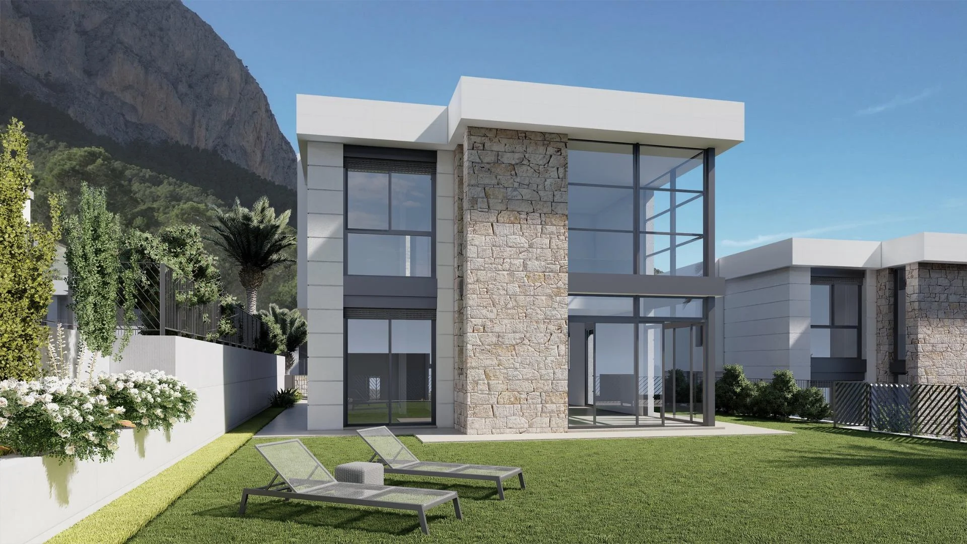 New-build Polop villa, 3 bedrooms