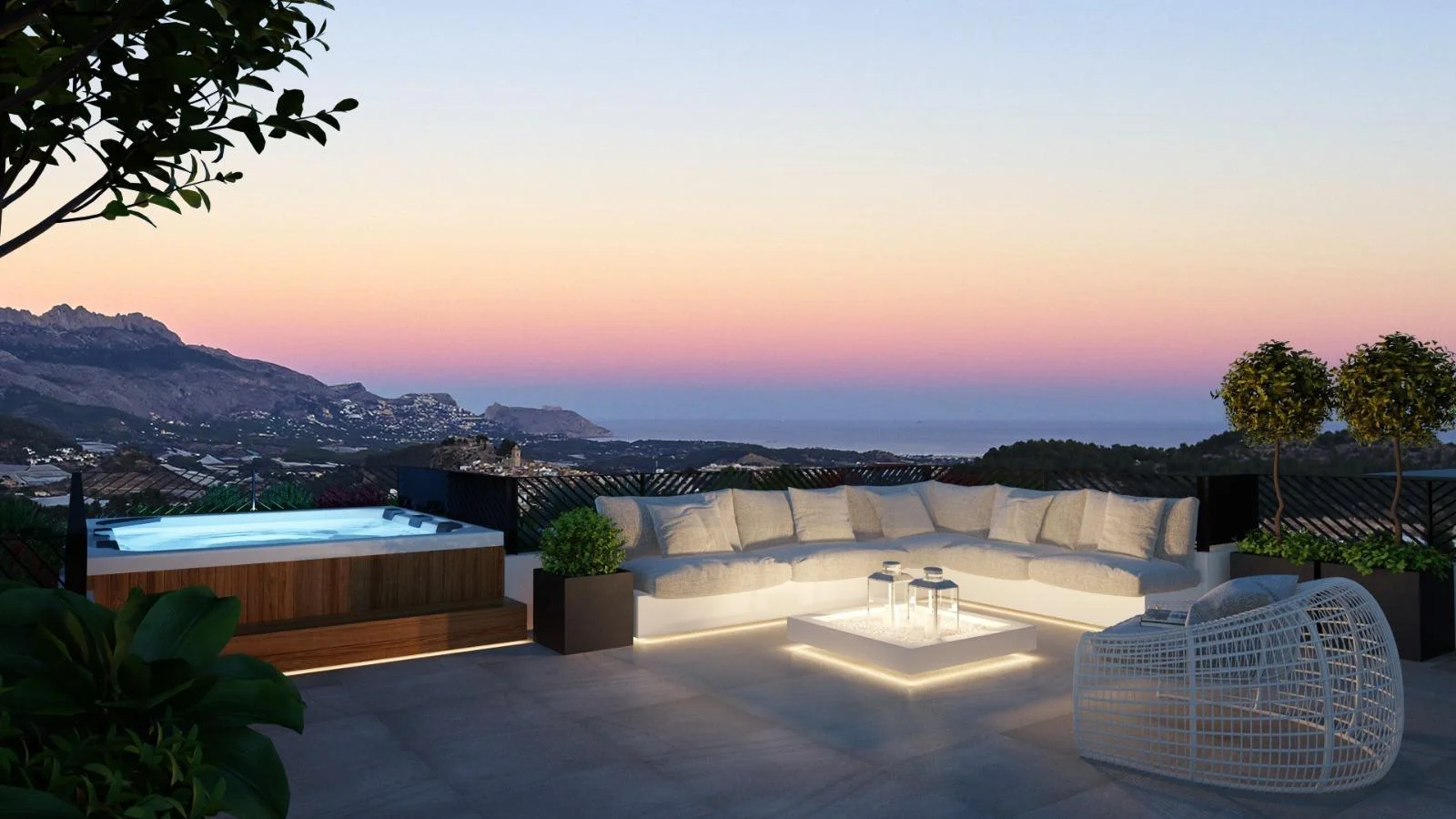 New villa in Polop, 3 bedrooms