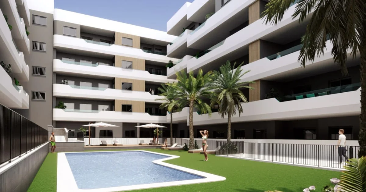 Apartamento moderno en Santa Pola, 2 dormitorios