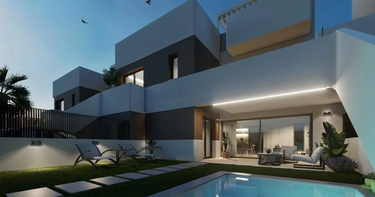 Modern bungalow with private pool