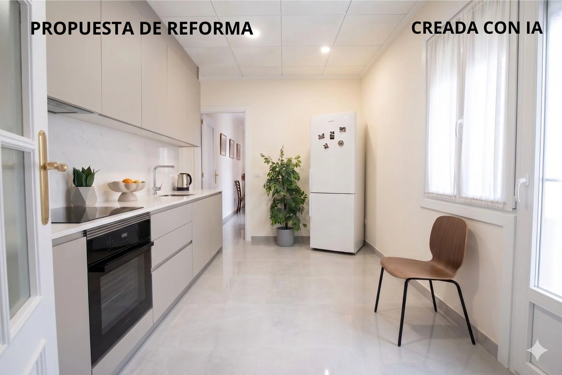 Bright first-floor flat with terrace