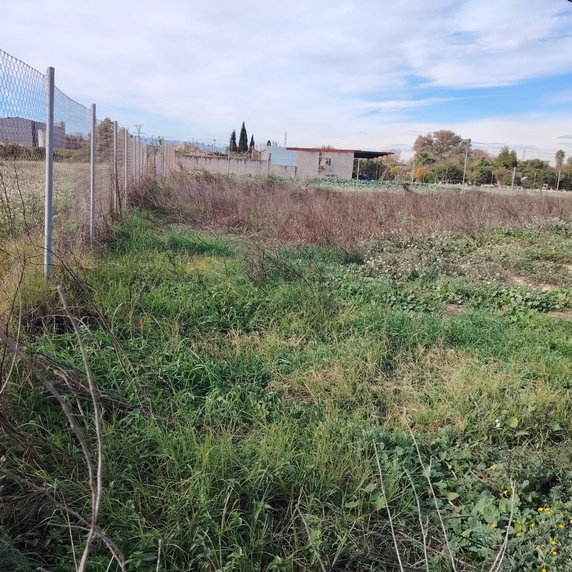 Rural plot with future building potential