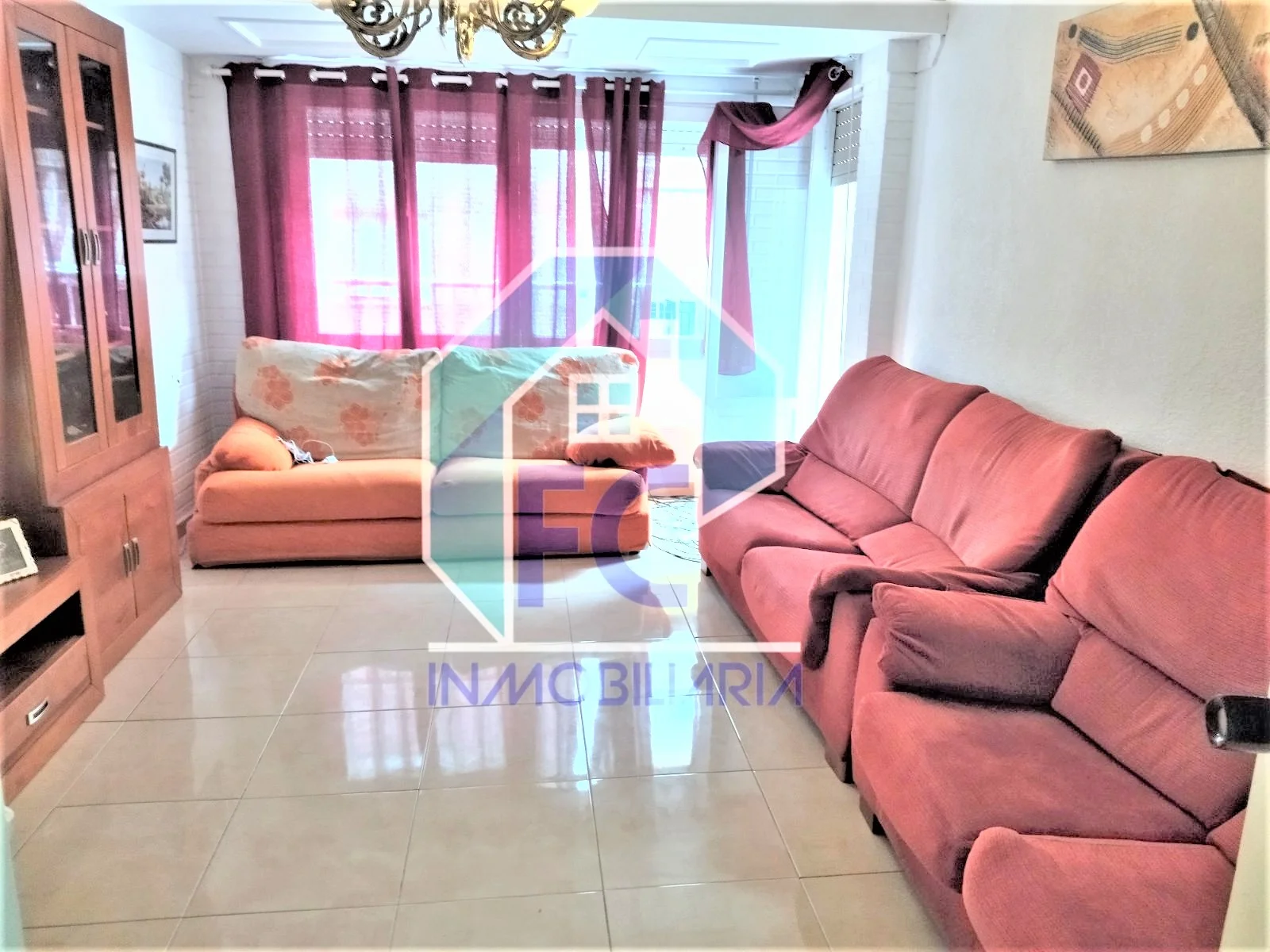 Furnished flat near Águilas centre