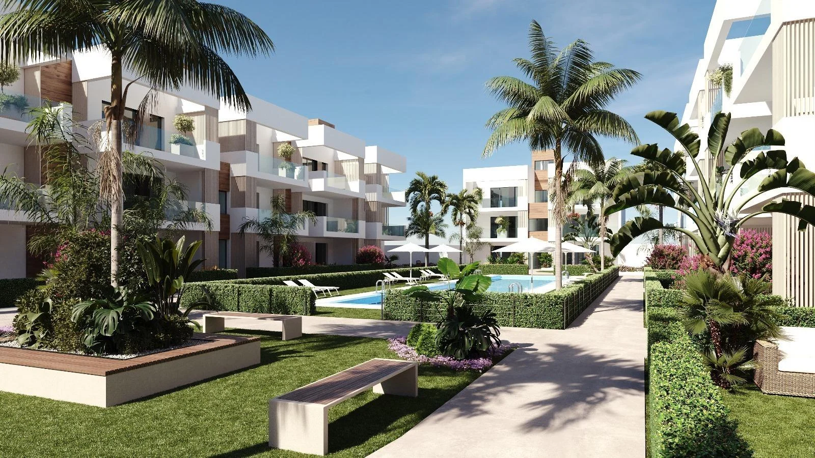 New-build apartment, 3 bedrooms, terrace