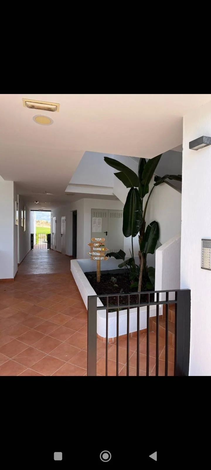 Apartamento de golf con terraza y parking