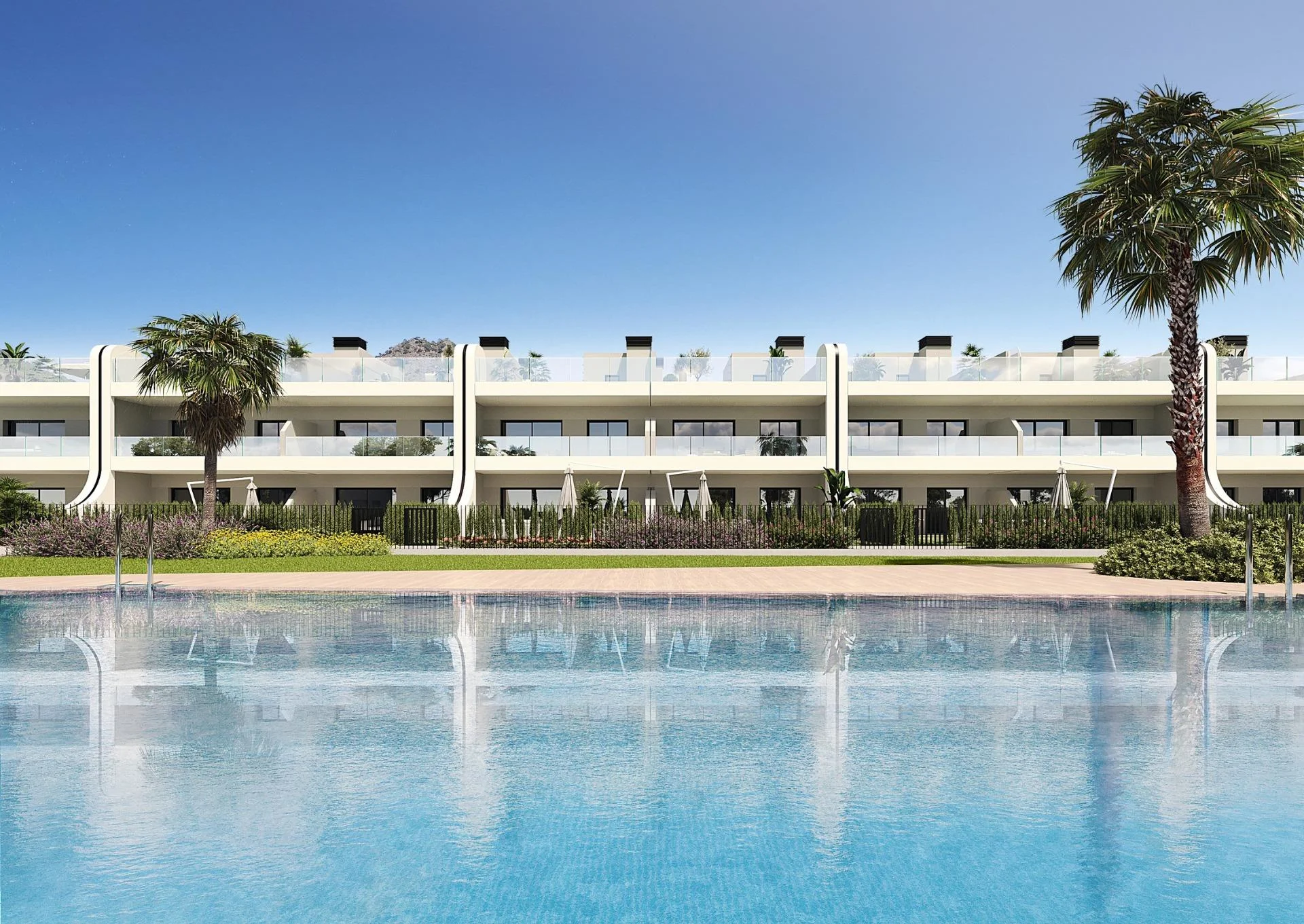 Bungalow nuevo en planta alta junto al golf