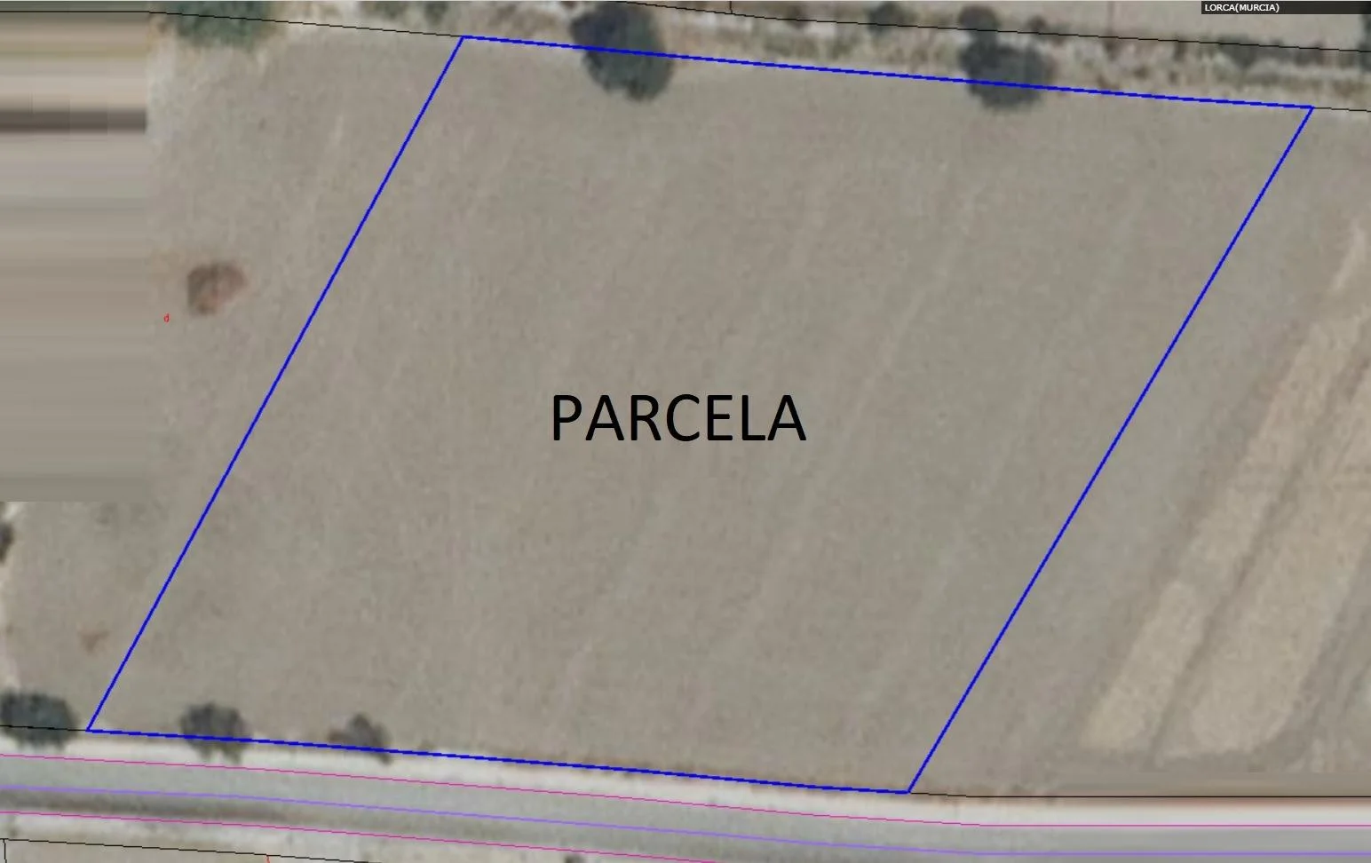 Parcela rural en La Hoya edificable