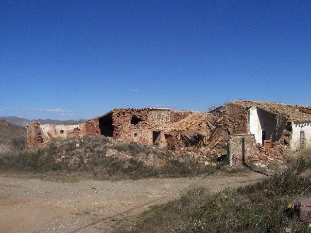 Gran finca rústica con almendros