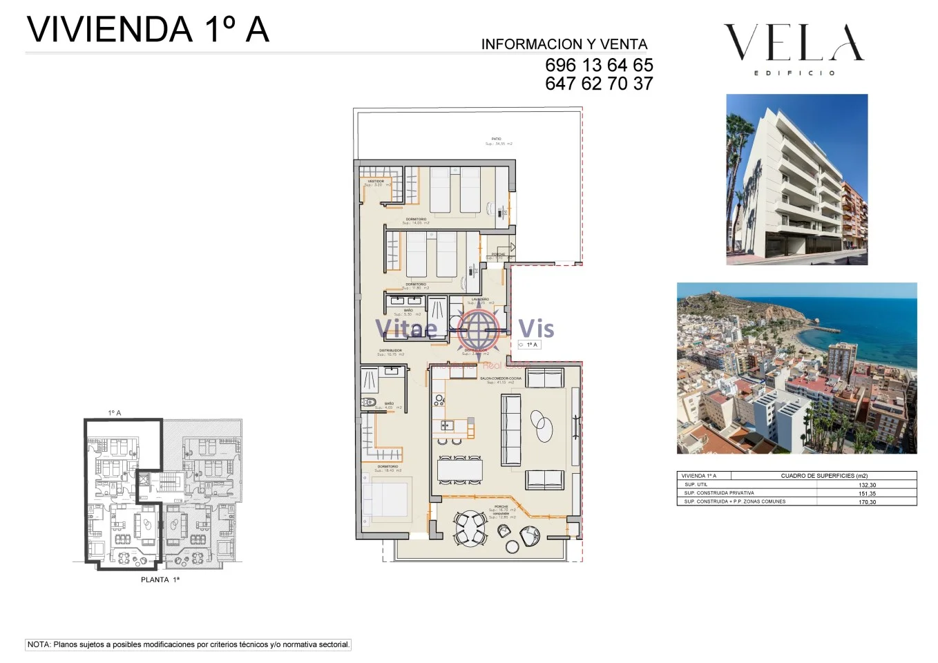 Apartamento en proyecto cerca de la playa