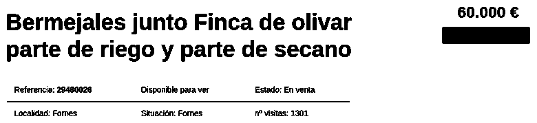 Finca de olivos junto al embalse