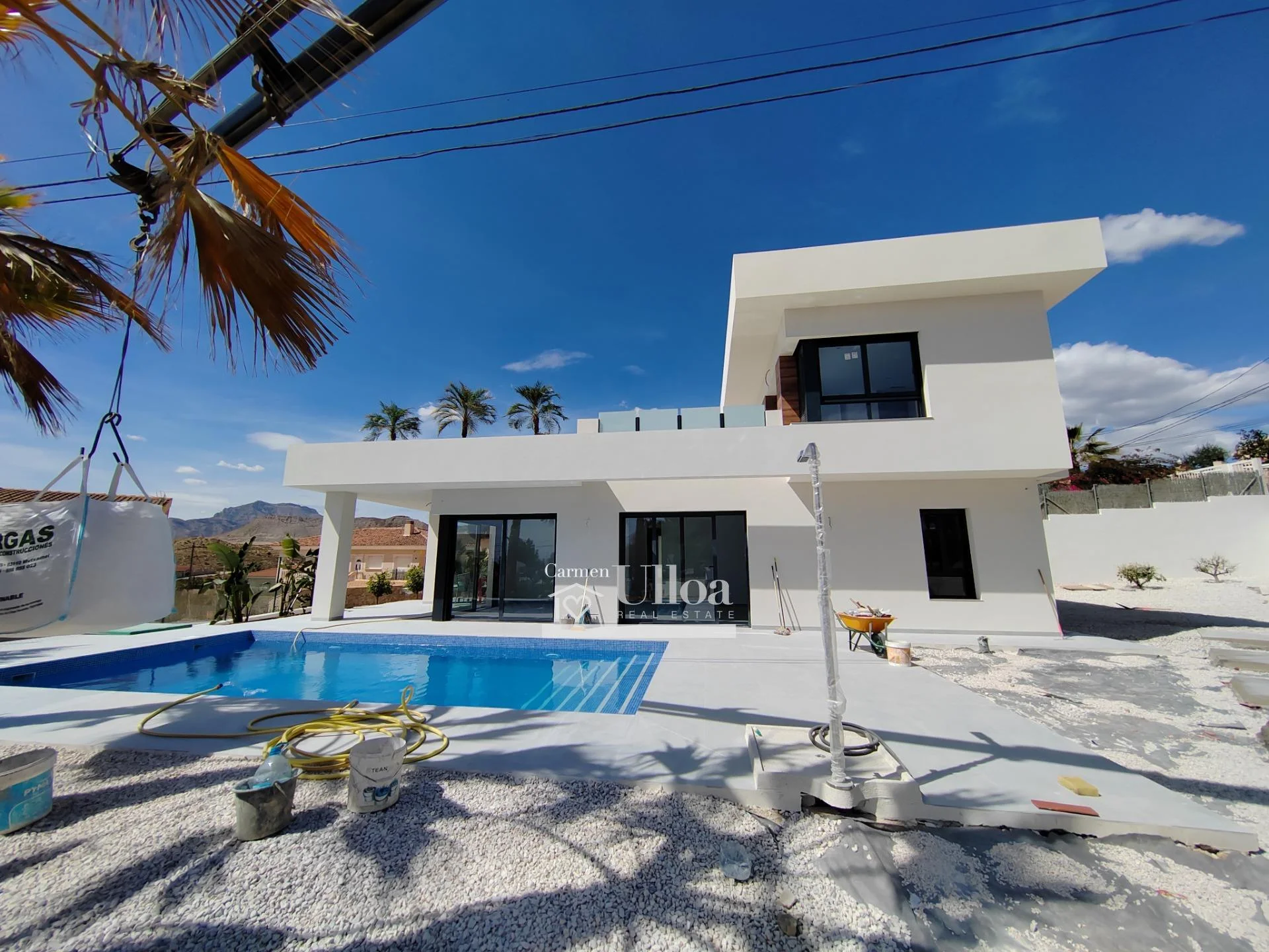 Modern Busot chalet with private pool