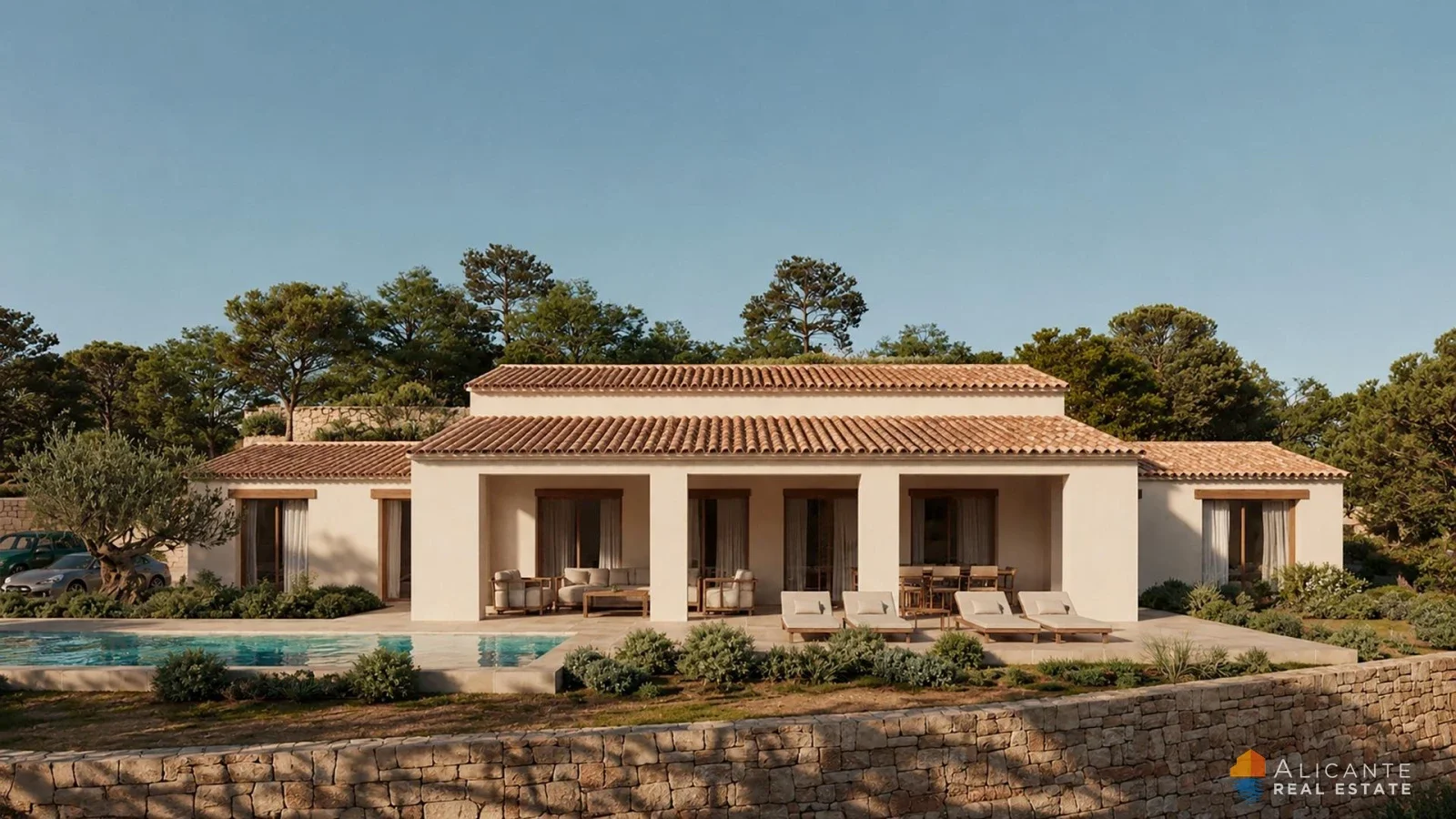 Ibizan villa near La Fustera
