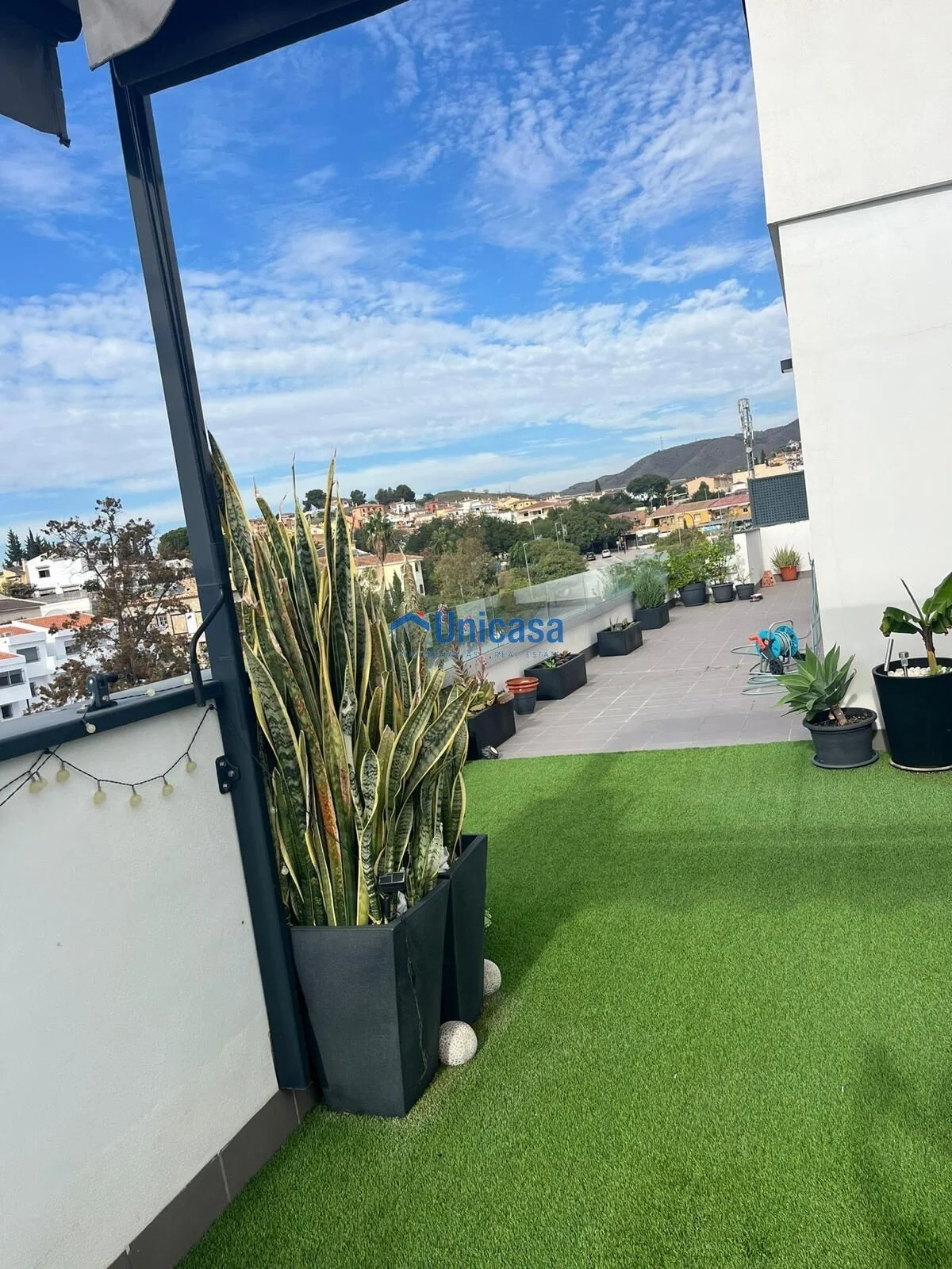 Ático de cuatro dormitorios con terraza de 150 m²