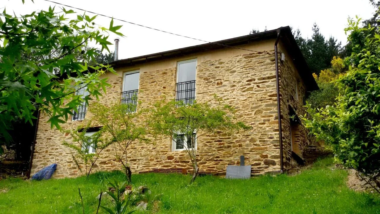 Rehabilitated stone house with views
