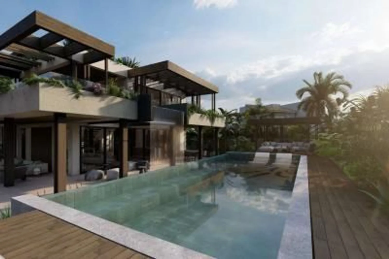 Beachside golf villa, four bedrooms