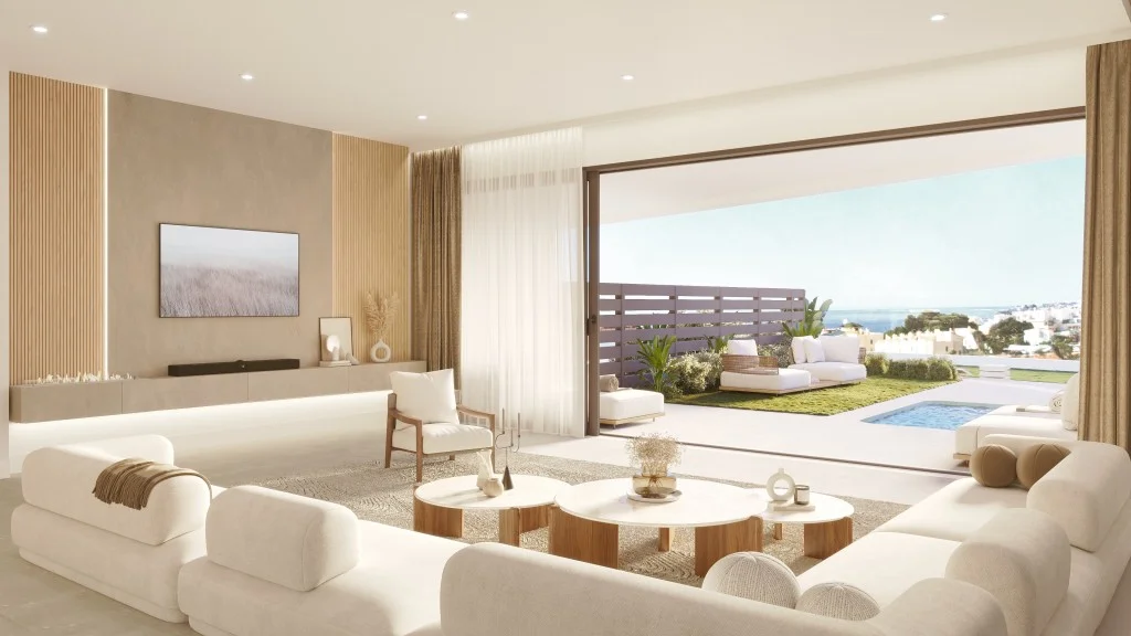 Dúplex en desarrollo con vistas mediterráneas
