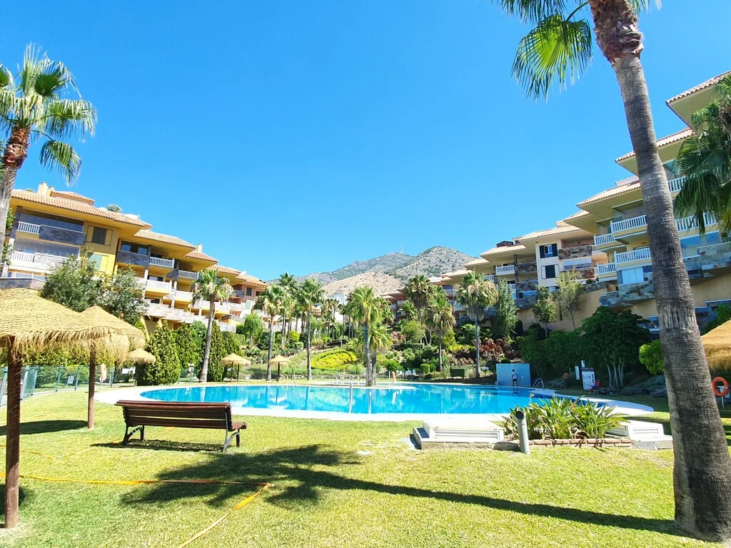 Two-bedroom garden apartment with pools