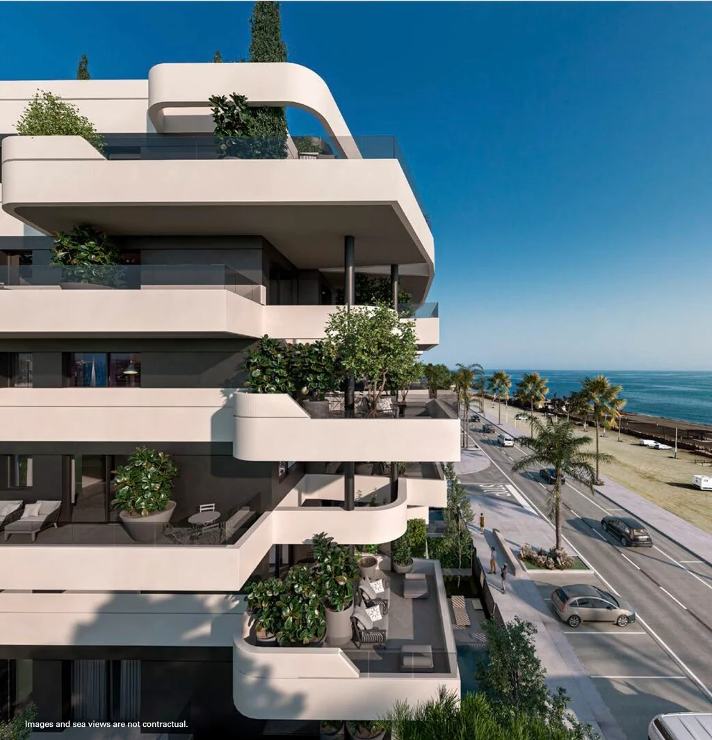 Beachfront duplex penthouse, 3 bedrooms