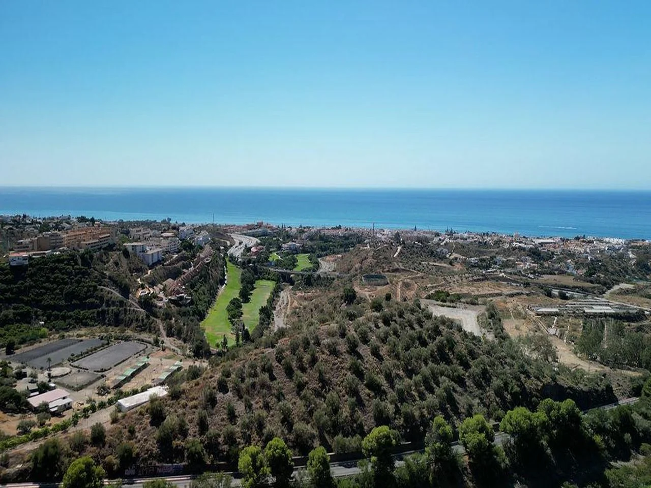 Urban development land with sea views