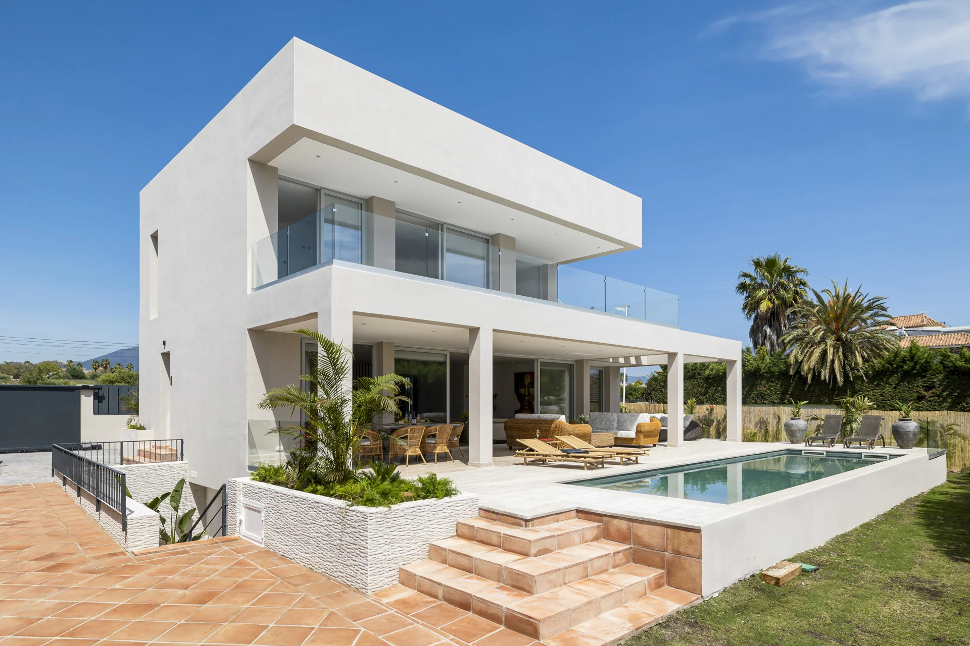 New villa near sea, 5 bedrooms
