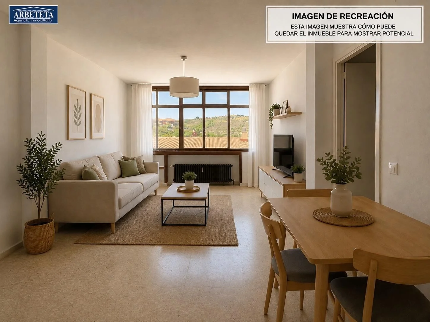 Renovation flat in Brihuega, 3 bedrooms
