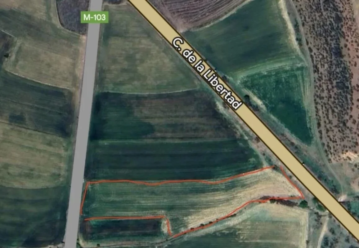 Terreno rústico agrícola cerca de Talamanca