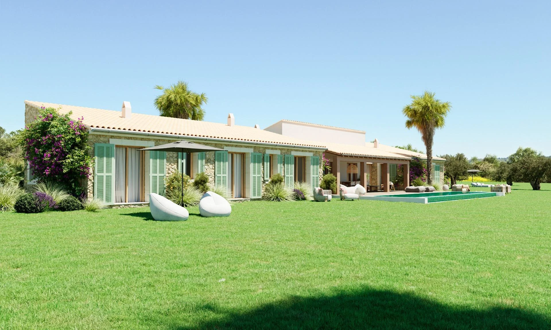 Terreno rural en Petra con proyecto aprobado