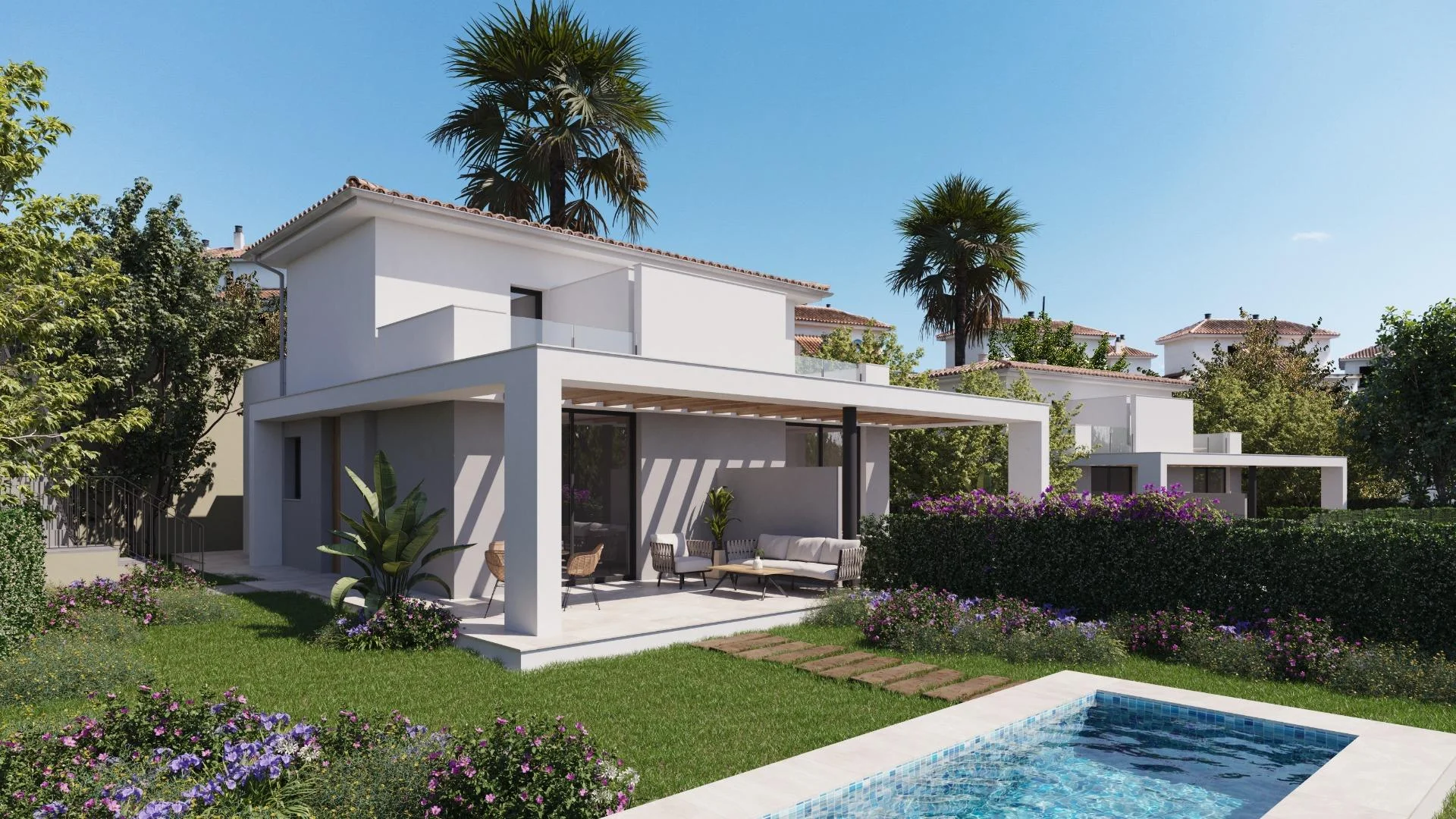 Villa costera nueva de 75 m² en Manacor
