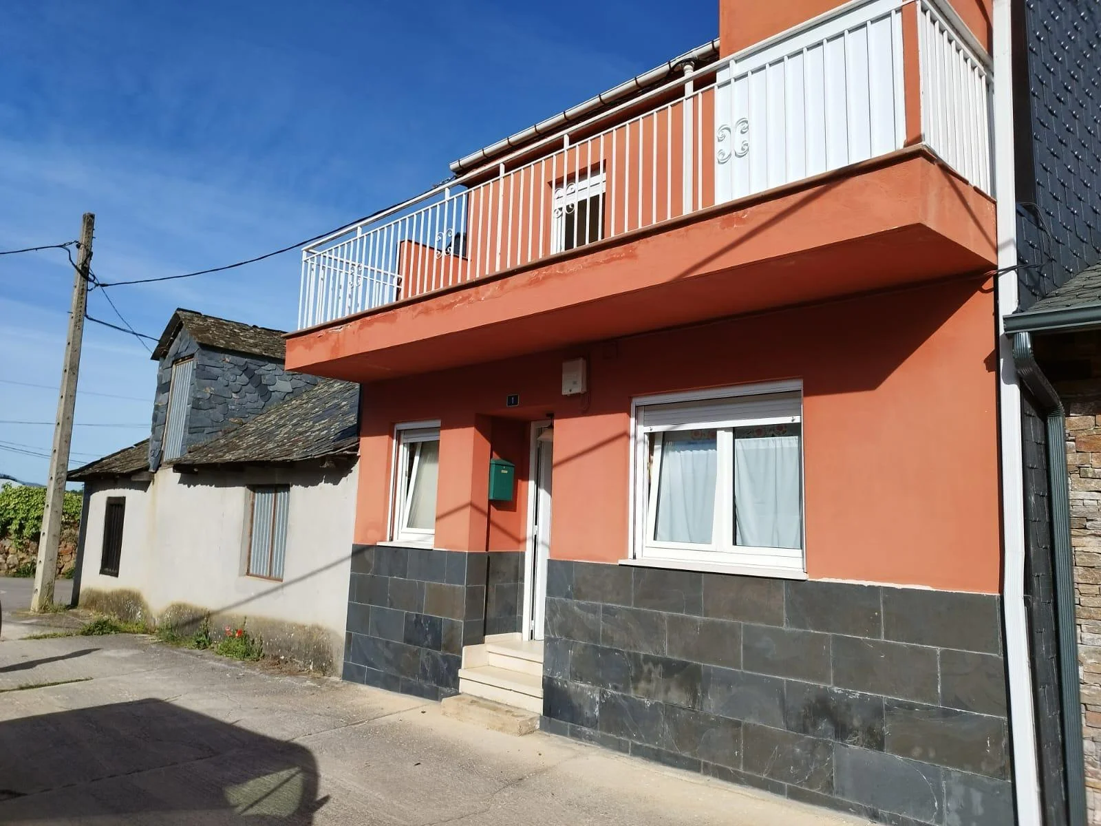 Casa céntrica en Castropodame, 2 habitaciones