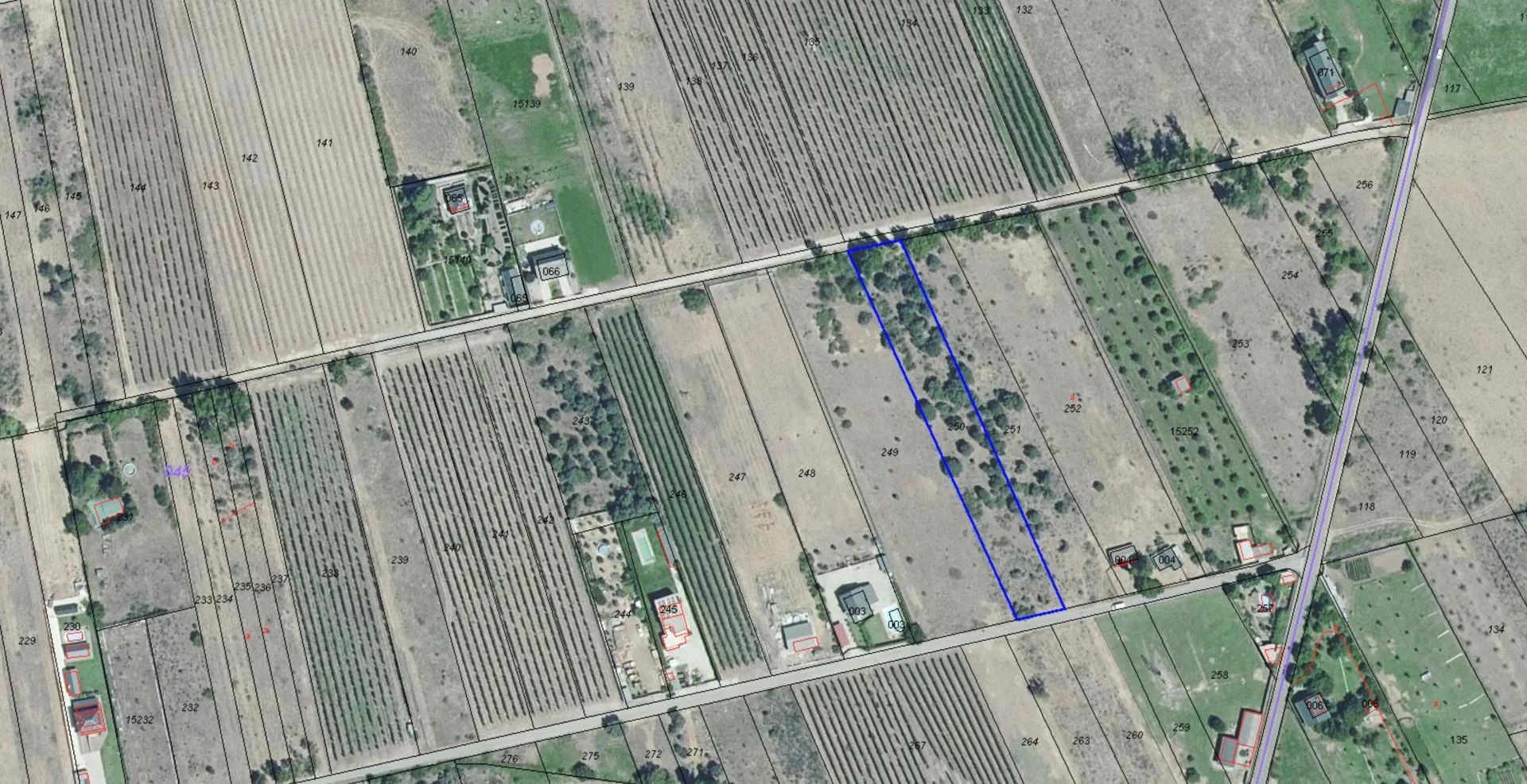 Rural investment plot in Dehesas, 4,333 m²