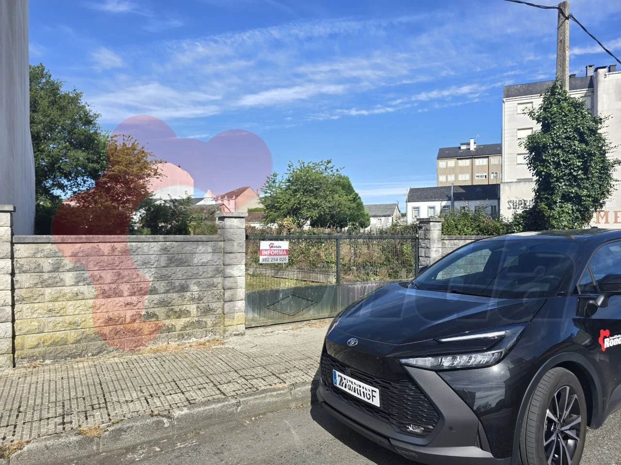 Solar urbano céntrico en Rábade