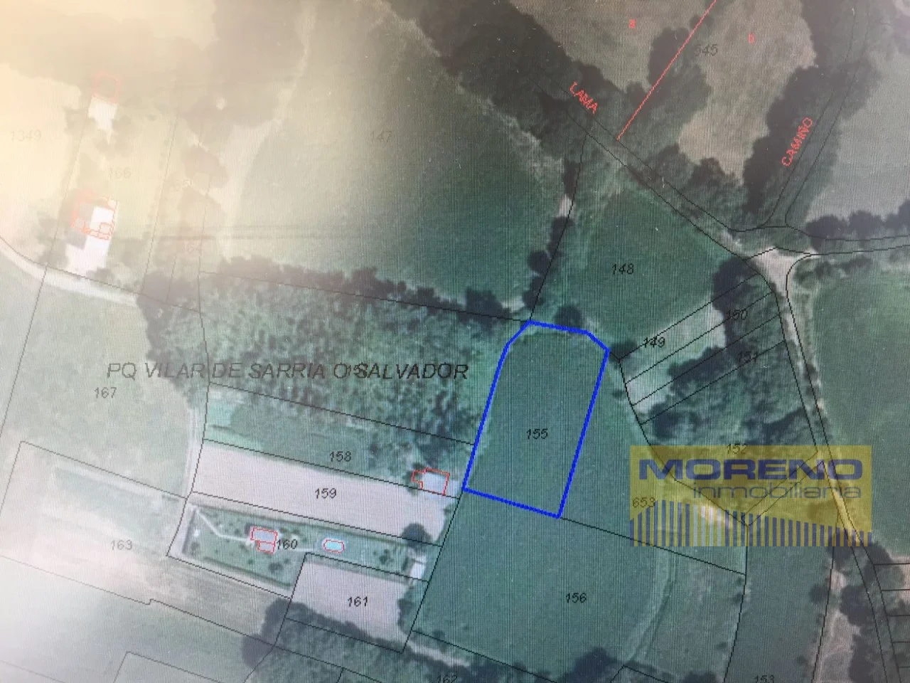 Rustic land in Sarria, 4,135 m²