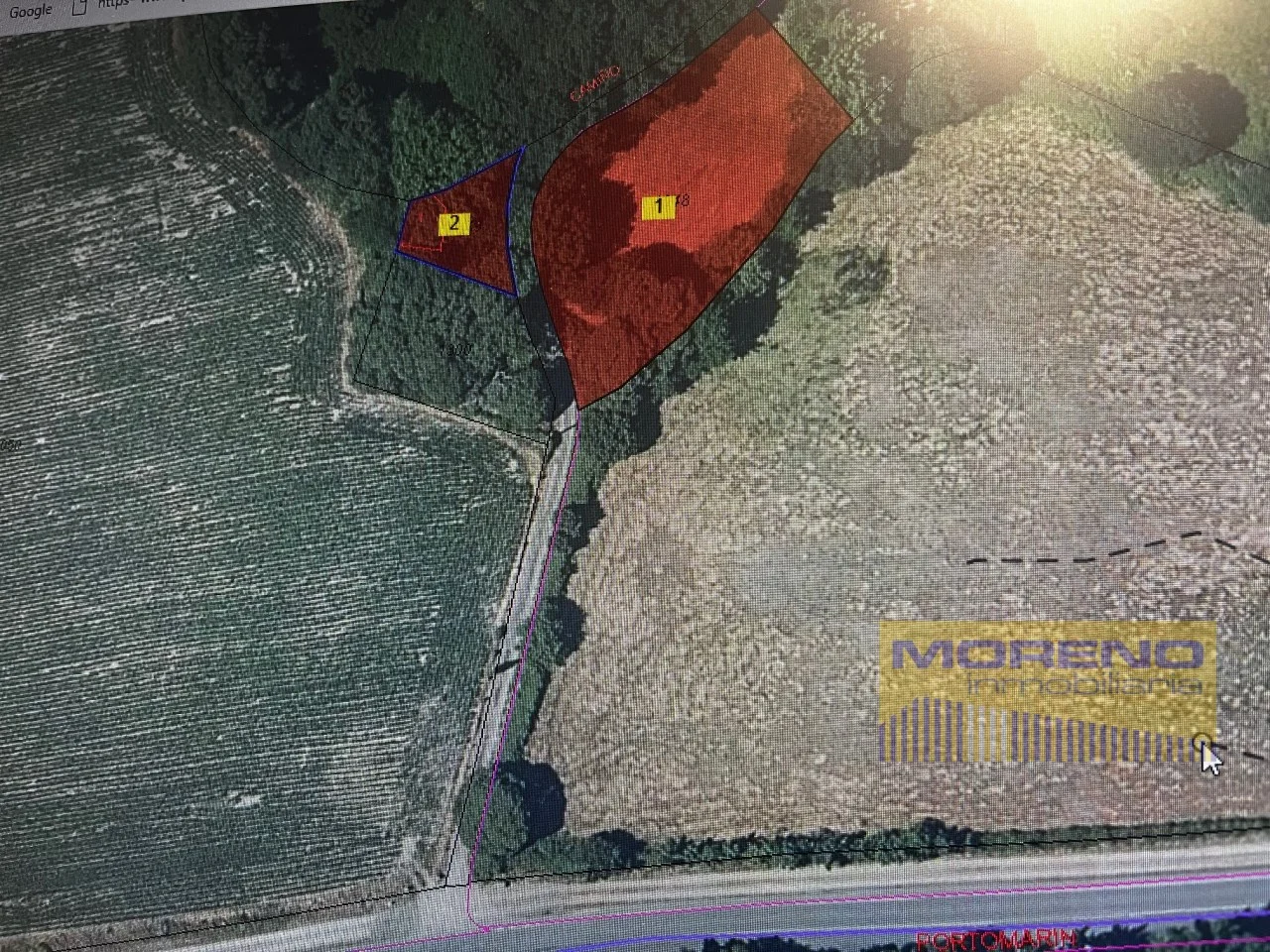 Rural plot with 48 m² building
