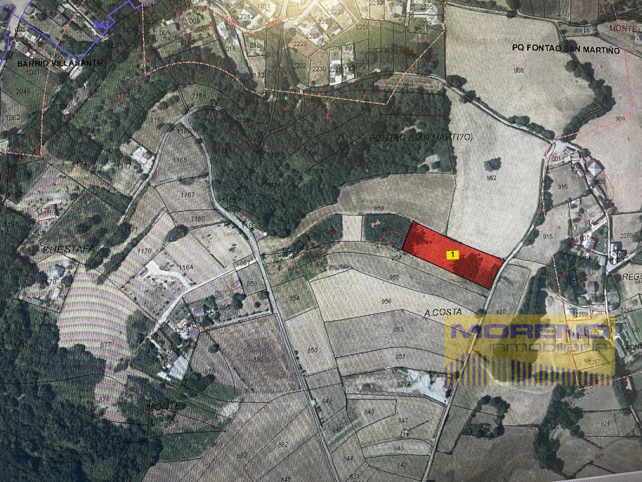 Rural plot near Vilasante, 5,742 m²