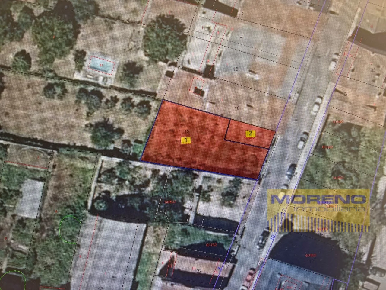 Parcela urbana en Monforte, 440 m²