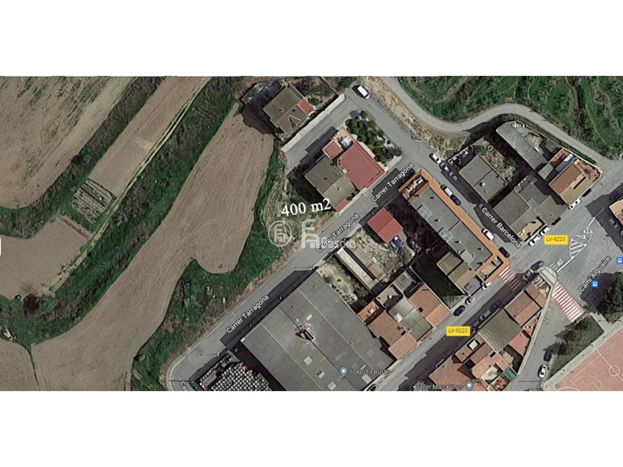 Terreno edificable de 407 m² en Vilanova