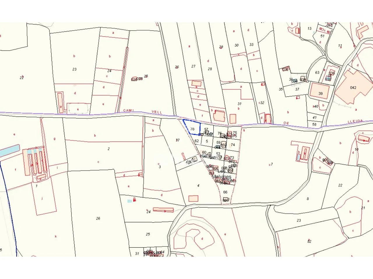 Plot in Els Alamús, 1294 m²