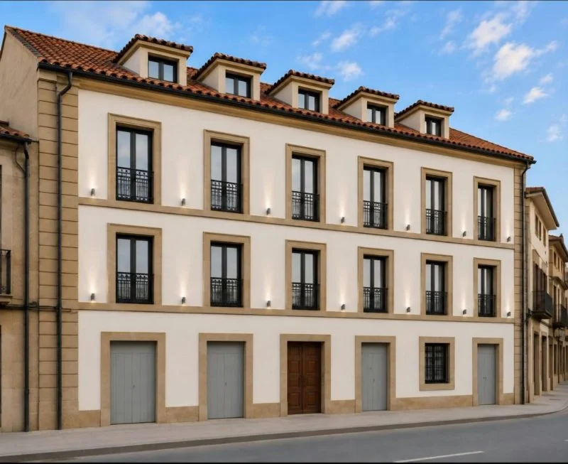 Edificio urbano con proyecto de reforma