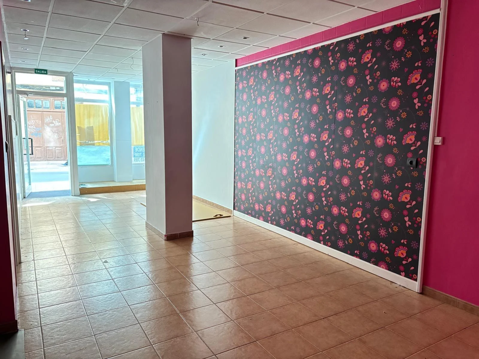 Local comercial reformado en el centro de Ponferrada