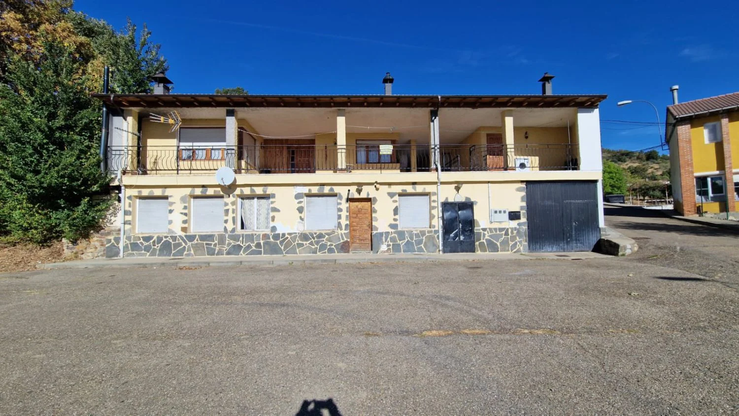 Rural house with three units