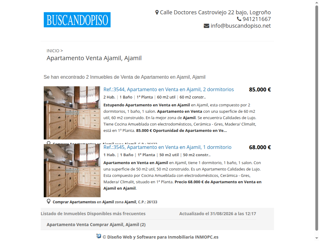 Apartamento de lujo en Ajamil, 2 dormitorios